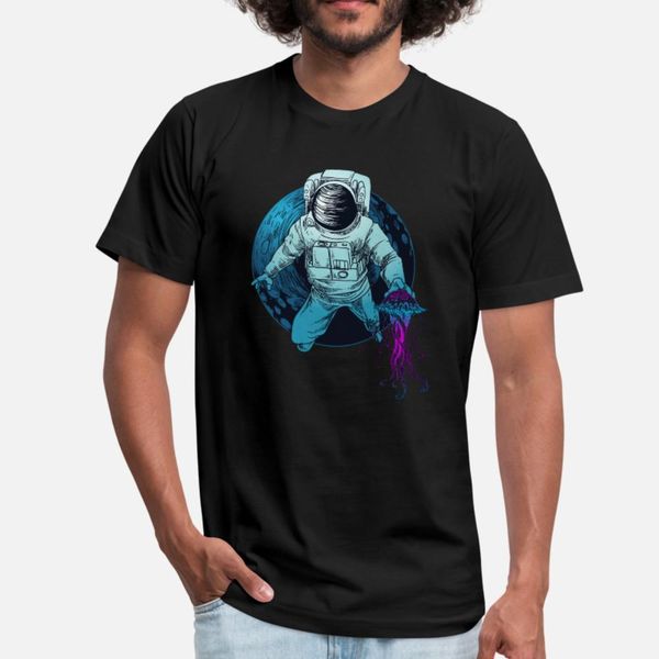 

space астронавт смешные подводные diver медузы тенниска мужчины создают 100% хлопок o шеи отдыха способа подарка спринг оригинал рубашка