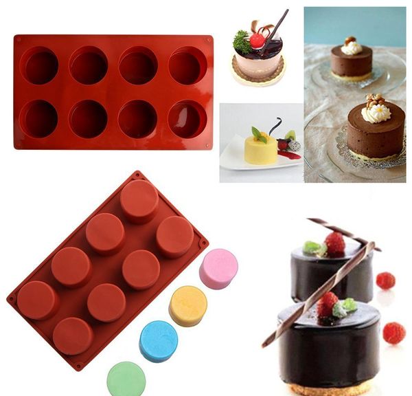 

лед кухня круглого хлеб 8 форма мыла пудинг торт пустотных инструментов силиконового бисквит mold jelly jjxh mnkuc