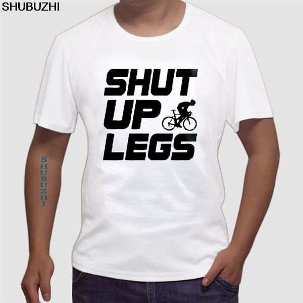 

fashion men's t-shirts tees men short cycler biker riding biking t shirt funny idea shut up legs korean tee shirts euro size