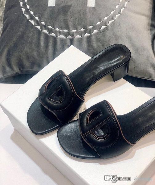 

жаркое лето горки d клуб мулов бич крытый плоские ботинки женщин способа черный верблюд джинсовый белый телячьей тапочки повседневный сандал, Black