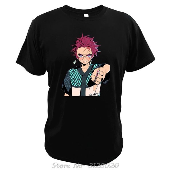 

demon slayer t shirt kimetsu no yaiba kamado tanjirou tees japanese comics short sleeve digital print t-shirt men cotton tshirt