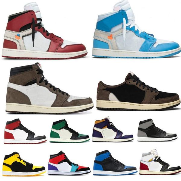 

1 high og bred toe travis scotts banned fearless royal basketball shoes men 1s 3 shattered backboard shadow obsidian sneaker