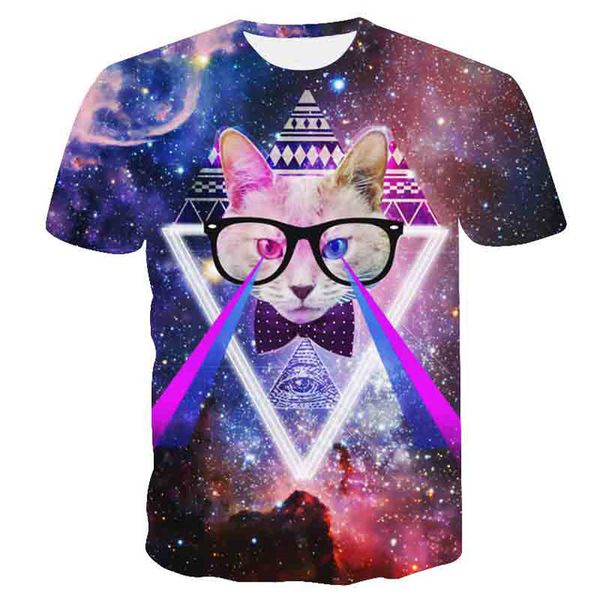 

cute and interesting animal cool cat selling 3d print shirts funny graphic comics men clothing