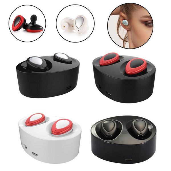 

cgjxstws wireless earphone bluetooth true stereo headphones waterproof in -ear earphones earbuds earpieces tws with charging box for phone