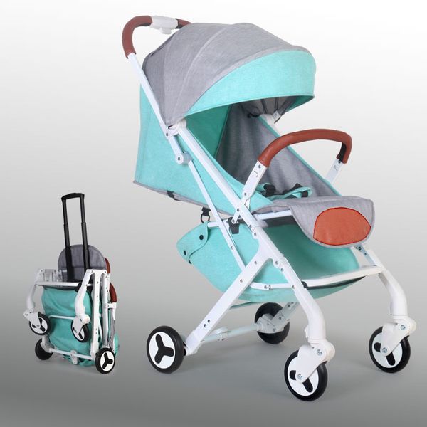 

baby stroller poussette for dolls babies buggy baby carriage stroller barrow children pram folding light child pushchair
