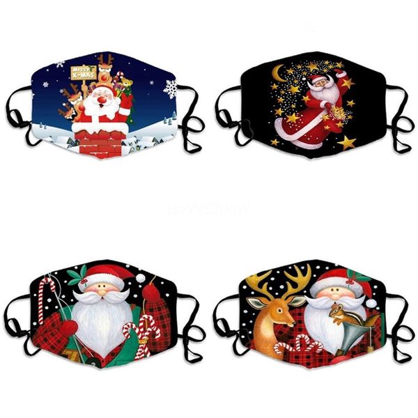 

christmas mask cat face mask leopard print animal gatto mask#507, Black