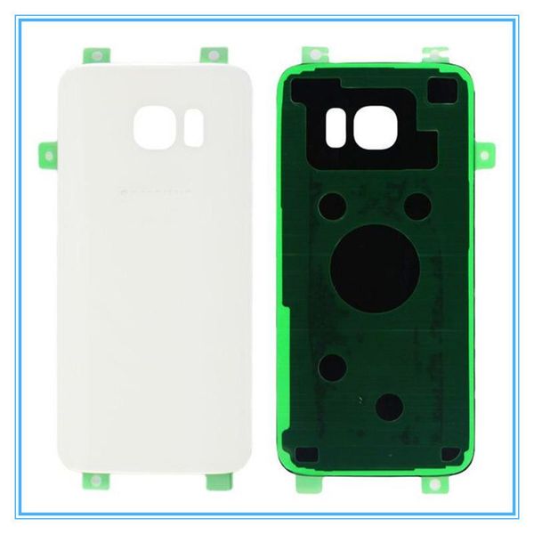 

cgjxsoriginal new glass rear battery door with sticker for samsung galaxy s7 edge g935 g935f back cover housing case replacement parts