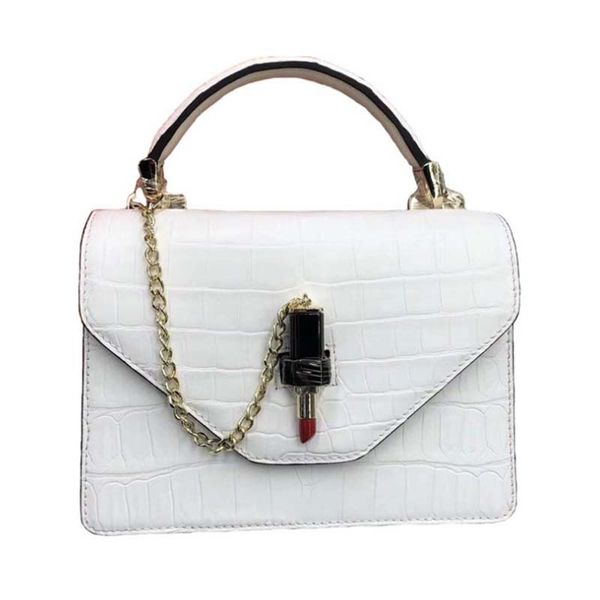 

wanexing thailand crocodile leather female handbag leisure single shoulder bag fashion trend luxury aslant bag women