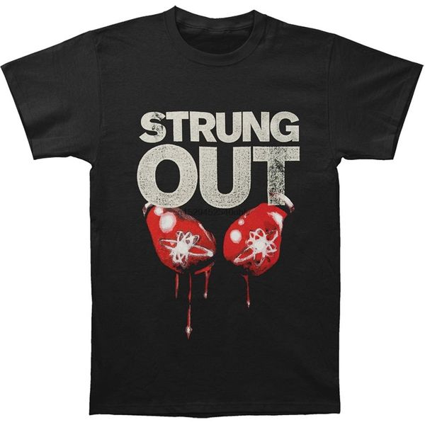 

strung out contenders gloves men's slim fit t-shirt black