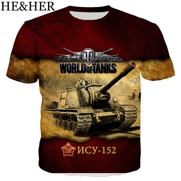 

game world of tanks anime 3d print shirts comics comics comics men clothing