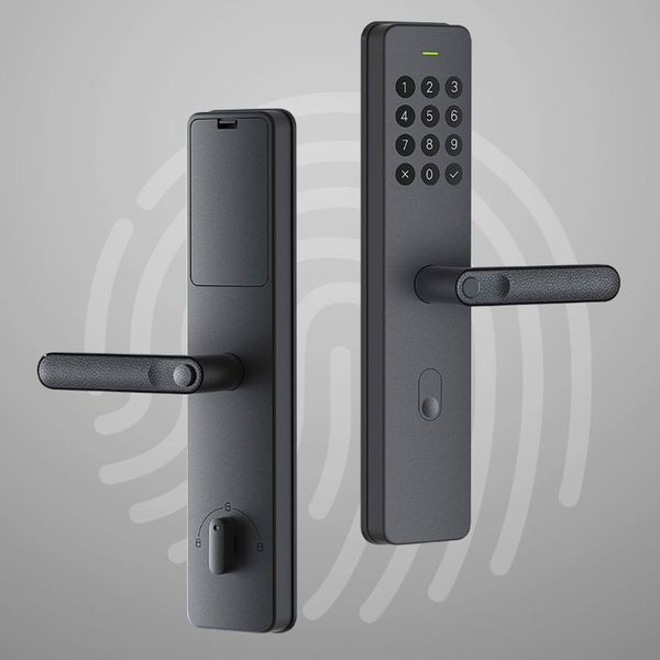 

xiaoda электронные отпечатков пальцев intellgent дверные ручки с замком без ключа цифровой смарт-дверные замки доступные для mijia app