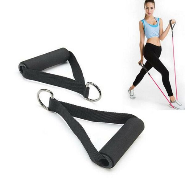

resistance bands 1pcs tricep rope brand fitness equipments attachment bar hand gripper handlebar