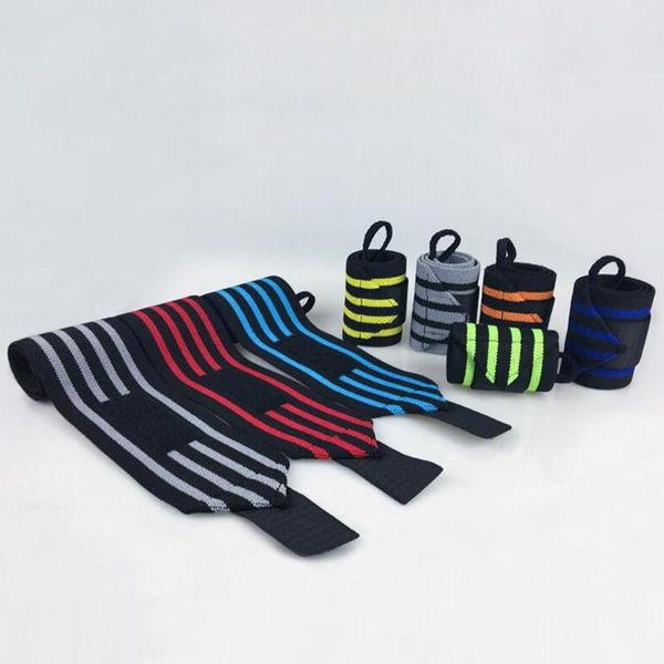 

wrist support mounchain fitness protection elastic bandage strength training guard for weightlifting sports etc, Black;red