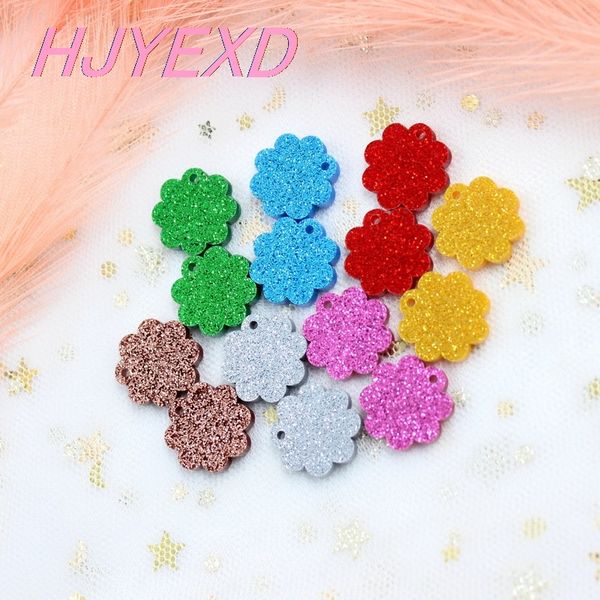 

12mm/14mm/ 16mm/20mm/25mm scallop circle accessories for earring pink glitter earrings round laser cut-ac1317, Silver