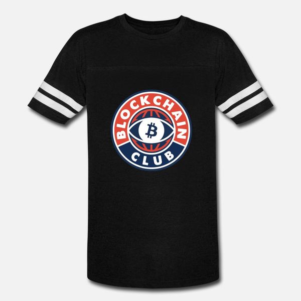 

bitcoin blockchain club t shirt men print short sleeve s-3xl fit anti-wrinkle breathable spring standard shirt