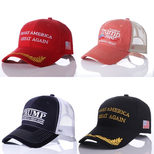 

donald trump 2020 baseball hats keep make america great embroidery women men sports cap visor trump hat#705, Blue;gray