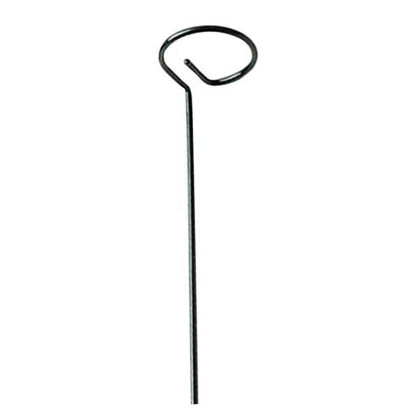 

10pcs flower branch balcony plant support stake single stem iron wire ring