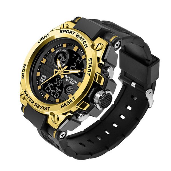 

Mens Digital Sports Watch, Waterproof LED Screen Large Face Military Watches and Heavy Duty Electronic Simple Army Watch with Alarm, Stopwat