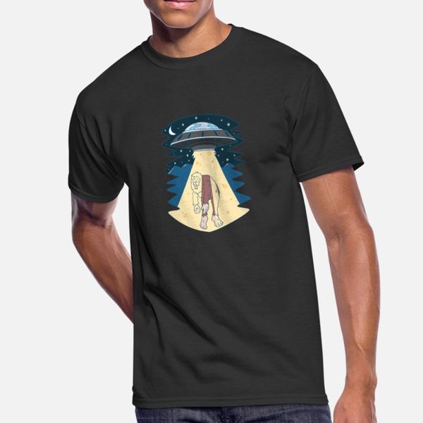 

aliens bigfoot ufo t shirt men design 100% cotton crew neck formal fit casual spring autumn leisure shirt