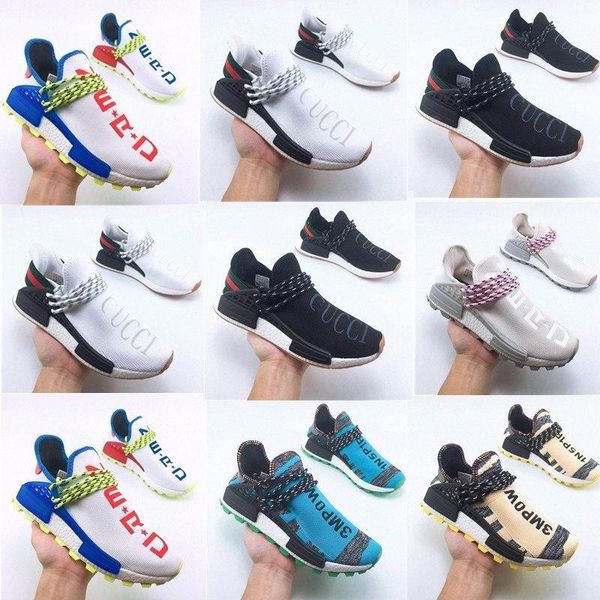 

highest qualitypharrell williams human race running shoes solar pack hu sneakers trainers wjm5#, Black