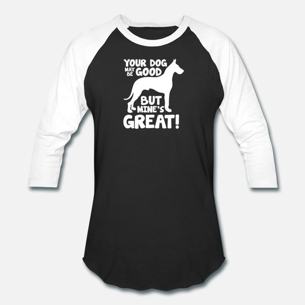 

greatest dog great dane t shirt men printing 100% cotton crew neck trend fit humor summer style formal shirt