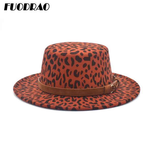 

fuodrao 2020 new fashion ladies fedora hat men's fashion jazz hat summer spring black wool blended casual outdoor p6, Blue;gray