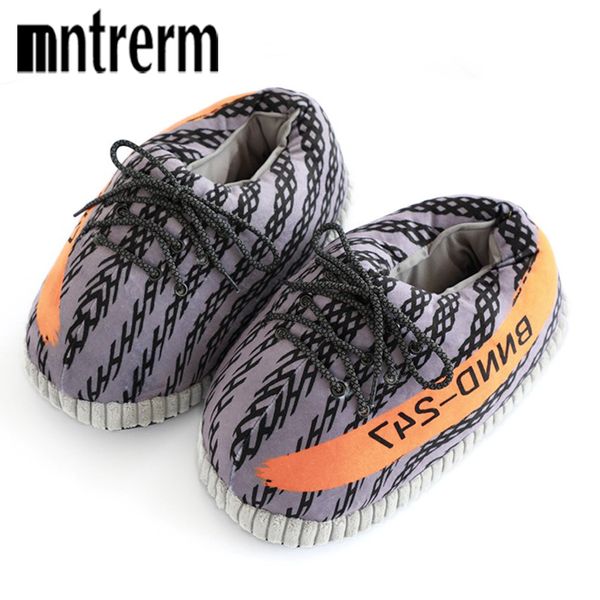 

mntrerm women winter stripe slippers  warm home slippers women green indoor snug sneaker warm house floor slides, Black