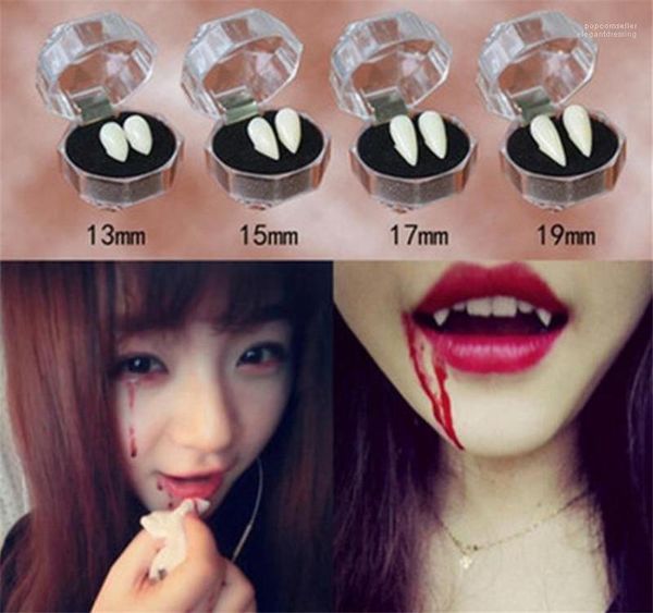 

halloween false teeth vampire denture fashion white zombie teeth cosplay costume accessories, Silver