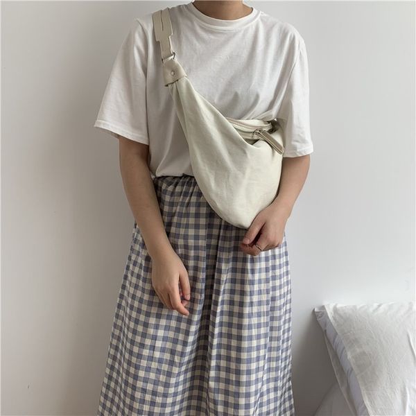 

2020 new style women's fashion handbag retro solid color cross-body canvas handbags women bags