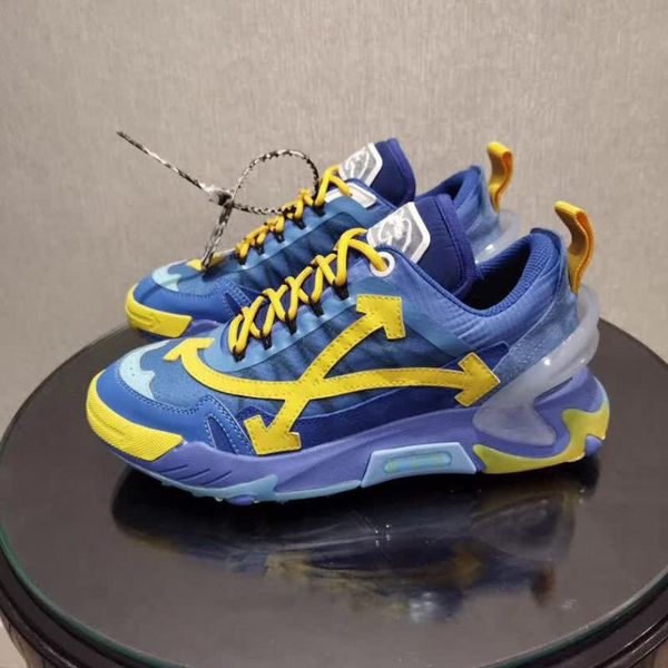 

fashion man women shoes real leather handmade multicolor gradient technical fabric sneakers women casual shoes sh04 of320 08, Black