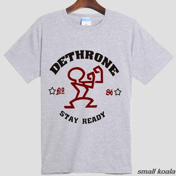 

dethrone conor mcgregor dublin walk out t shirt men brand quality cotton short sleeve man t-shirt tee ing