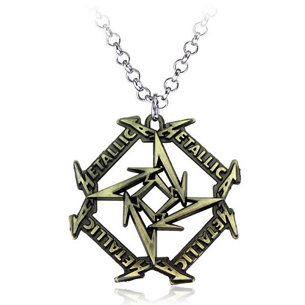 

trendy classic trendy classic hip-hop nightclubs metal music movies games metal pendant necklaces punk link chain, Silver