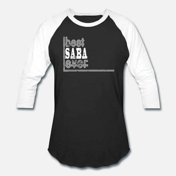 

лучший саба ever hebrew бабка израиль футболка мужчины отпечатано 100% хлопок круглым воротом прохладный fit основные лето стиль kawaii руба