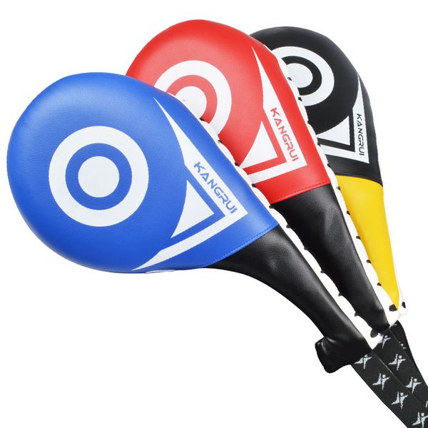 

gingpai taekwondo foot target kids boxing sanda training hand kick target muay thai karate speed punching bag fitness