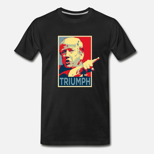 

trump triumph t shirt men create short sleeve s-3xl formal gift humor spring natural shirt
