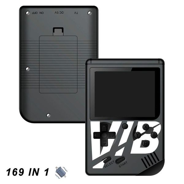 

cgjxsvibrating handheld game player colorful vib handheld game console can store 169 games support tv output vibrating game console