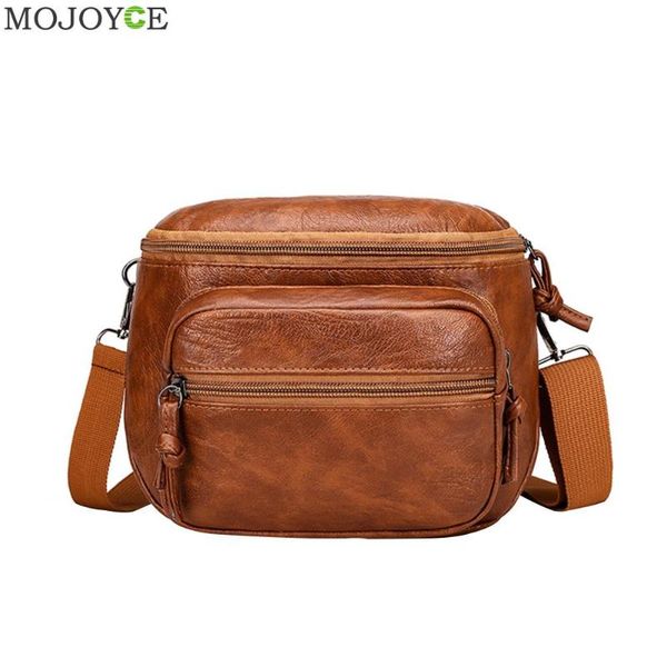 

classic texture multi-function waist bag women creative design chic pu fanny phone belt pouch shoulder crossbody pack