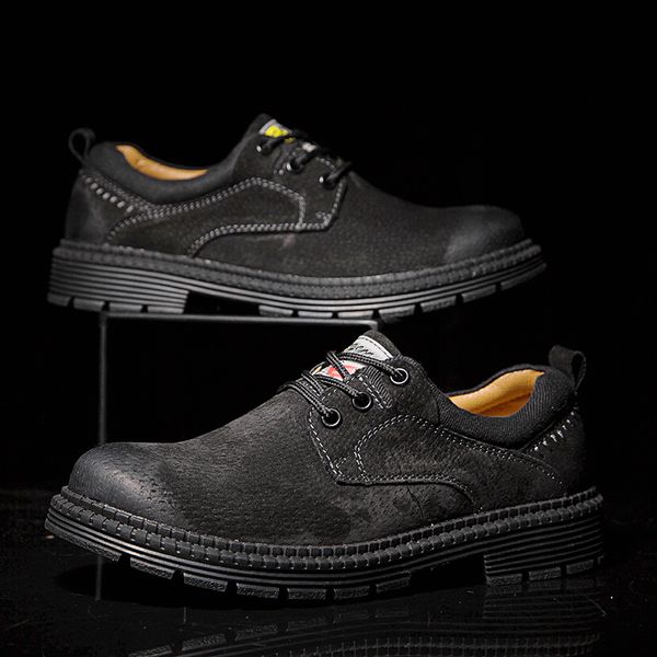 

black brown 2020 man flat sneaker work leisure lather office male shoes men for sneakers shoe loafers outdoor wear boots casual
