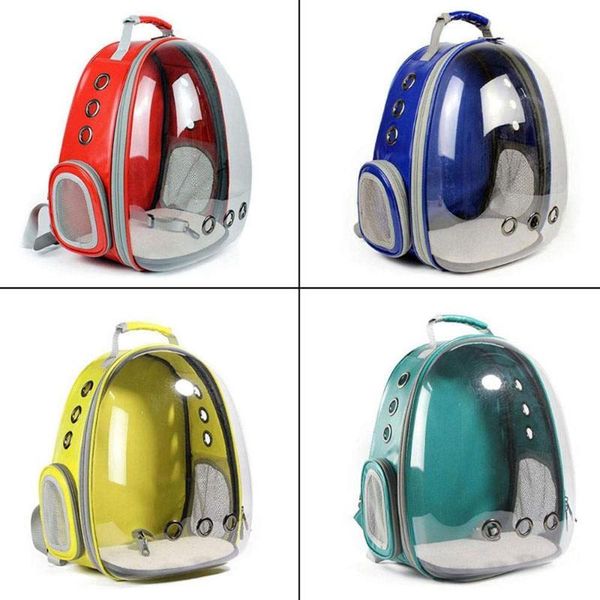 

portable pet/cat/dog/puppy backpack carrier bubble, new space design 360 degree sightseeing rucksack handbag tr