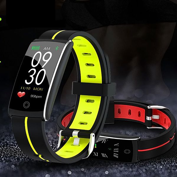 

2020 new smart watch fitness tracker men's women *heart rate* monitor ips full touch screen sports watch running pedometer