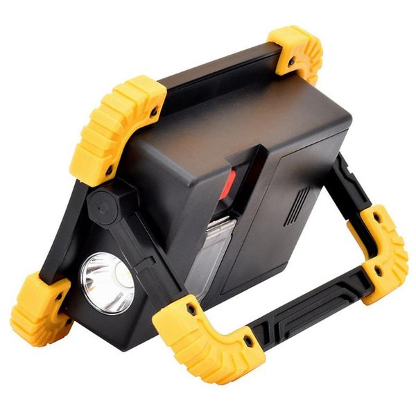 

20w cob floodlight car repairing led work light emergency portable spotlight rechargeable security adjustable camping hiking