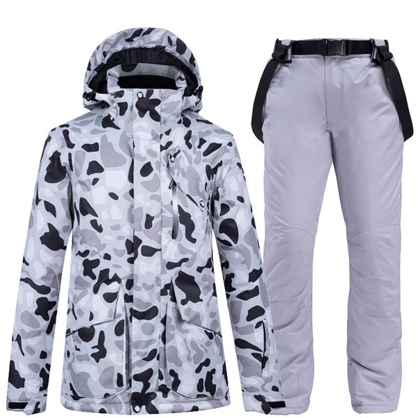 

black fashion colorful women's snow snowboard kit windbreaker winter suit ski jacket and snow pants