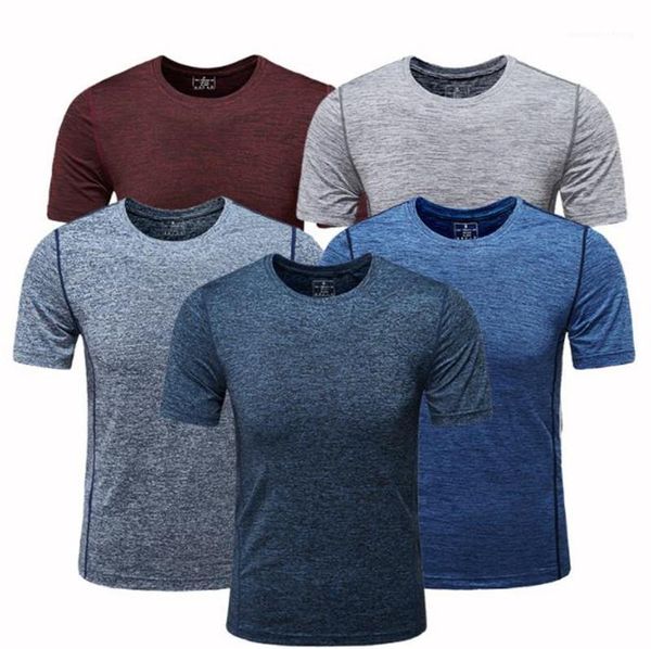 

tshirts casual breathable quick dry short sleeve tshirt plus size mens gym tshirt summer mens sportswear, White;black