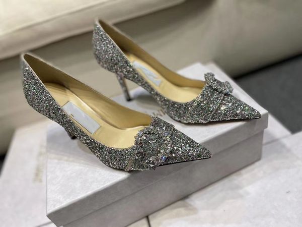 

high heels wedding shoelace drilling buckle with a height of 6.5cm do not fade, Black