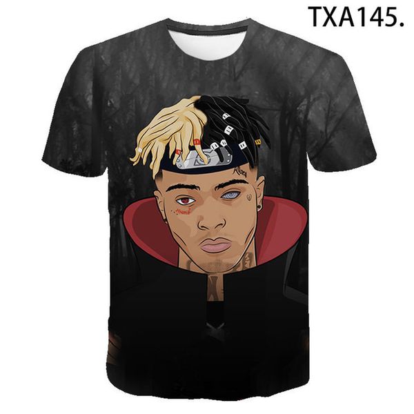 

summer siger xxxtentacion 3d boy girl printed cool 3d print shirts comics hippie graphic men clothing