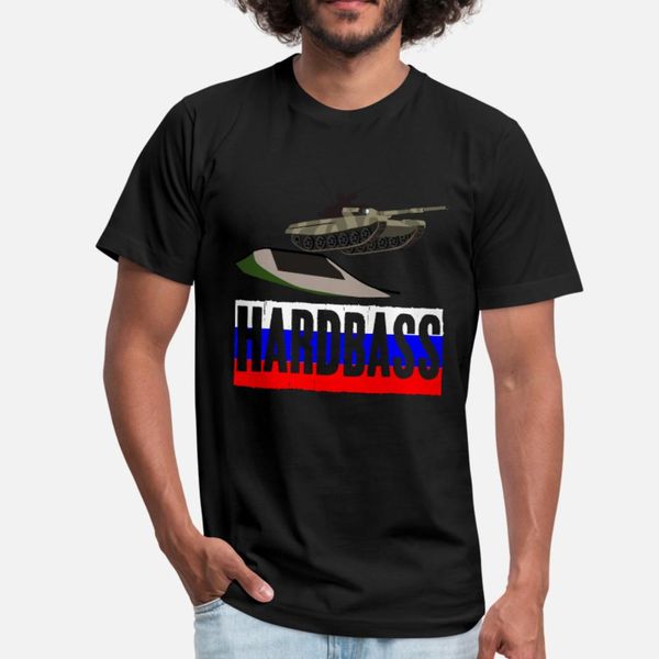 

hardbass tank jump with flag t shirt men create tee shirt round collar clothes graphic new style summer style letters shirt