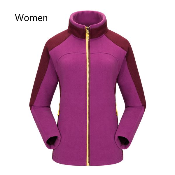 

outdoor sweater men and women new fleece jacket spring and autumn windproof warm outdoor camping soft fleece suit, Blue;black