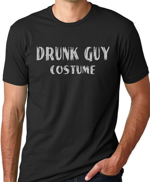 

2019 new summer cool tee shirt drunk guy costume funny halloween t-shirt cotton t-shirt