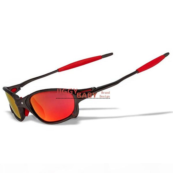 

x metal juliet xx 2 sunglasses driving sports riding polarized uv400 sun glasses men women iridium mirror ruby red blue new, White;black