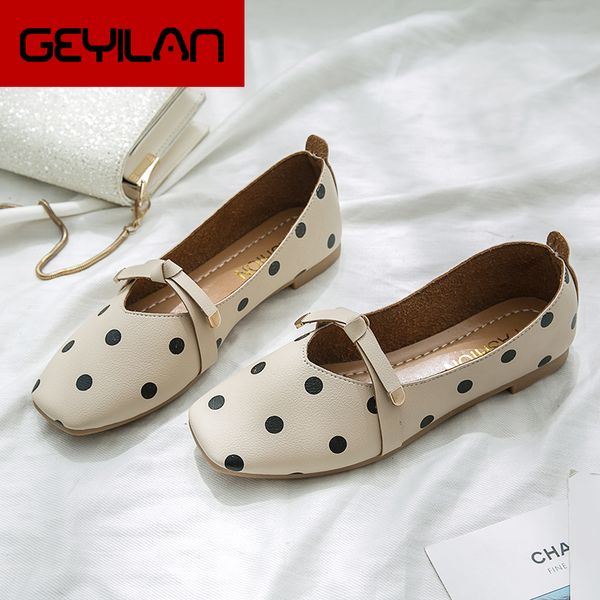 

flat shoes women 2020 new designer pu leather ladies flats shallow mouth soft plus size woman work shoe female zapatos w33-14, Black
